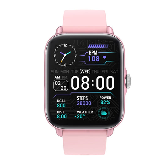 LOANIY Y22 Heart Rate Monitoring Smart Bluetooth Watch, Color: Pink - Smart Watches by LOANIY | Online Shopping South Africa | PMC Jewellery | Buy Now Pay Later Mobicred