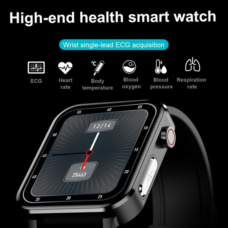 LOANIY E86 1.7 Inch Heart Rate Monitoring Smart Bluetooth Watch, Color: Blue - Smart Watches by LOANIY | Online Shopping South Africa | PMC Jewellery | Buy Now Pay Later Mobicred