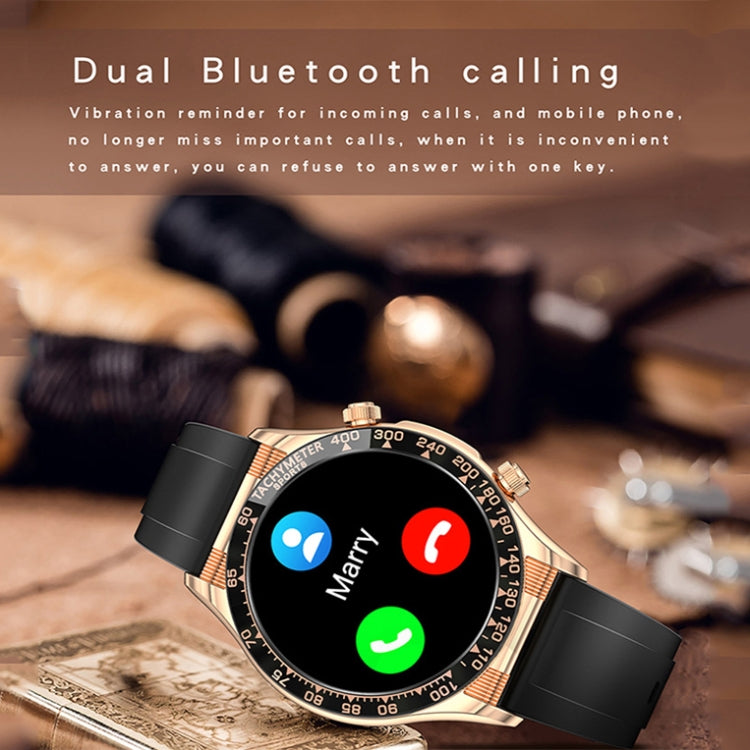 LOANIY E18 Pro Smart Bluetooth Calling Watch with NFC Function, Color: Black Silver Steel - Smart Watches by LOANIY | Online Shopping South Africa | PMC Jewellery | Buy Now Pay Later Mobicred