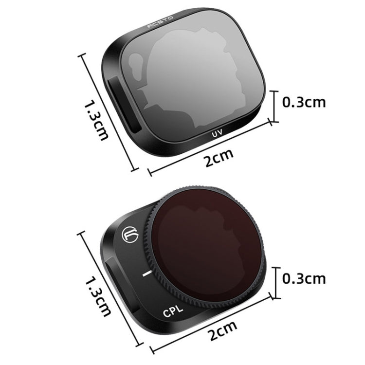 RCSTQ Aluminum Alloy Adjustable Filter Accessories for DJI Mini 3 Pro,Style: CPL - Other by RCSTQ | Online Shopping South Africa | PMC TechLife | Buy Now Pay Later Mobicred