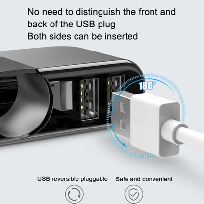 SHUNWEI Car Cigarette Lighter Charger 12/24V USB Converts Socket, Style: 3 Holes 2 USB Voltage - Car Charger by SHUNWEI | Online Shopping South Africa | PMC Jewellery