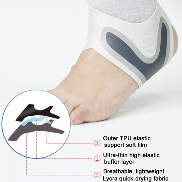 Thin Breathable Compression Ankle Sprain Fixation Strap, Size: Left Foot (L) - Corrector by PMC Jewellery | Online Shopping South Africa | PMC Jewellery