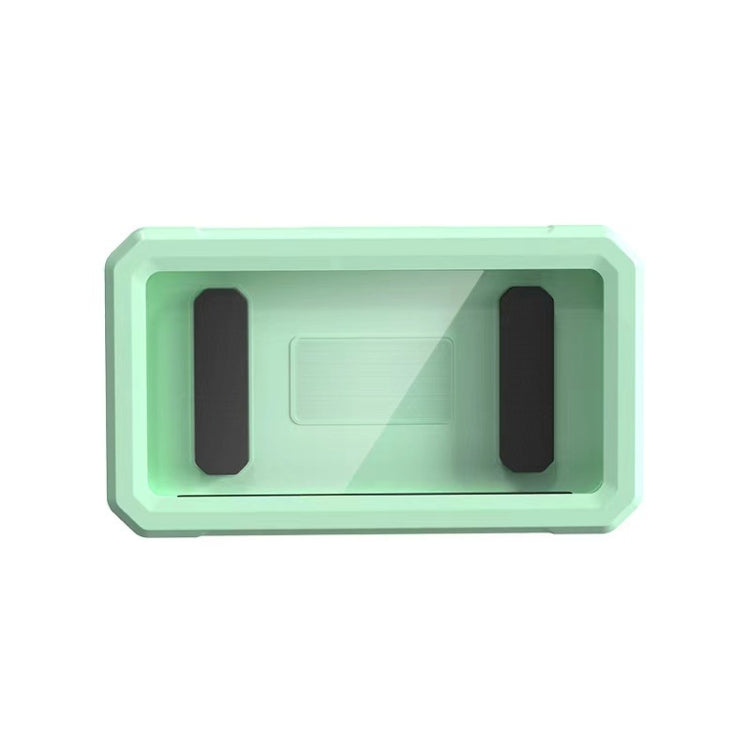 Retractable Rotating Bathroom Water-resistant Mobile Phone Box Wall Mount Mobile Phone Holder(Green) - Hand-Sticking Bracket by PMC TechLife | Online Shopping South Africa | PMC TechLife