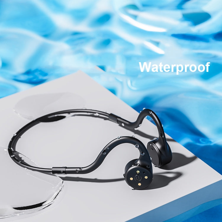 X5 Magnetic Charging Bone Conduction Bluetooth Earphone(Black) - Sport Earphone by PMC Jewellery | Online Shopping South Africa | PMC Jewellery