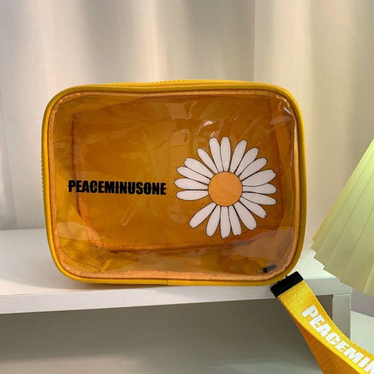 Travel Portable Transparent Large-Capacity Cosmetic Storage Bag, Specification: Large(Mango Yellow) - Storage Boxes by PMC Jewellery | Online Shopping South Africa | PMC Jewellery