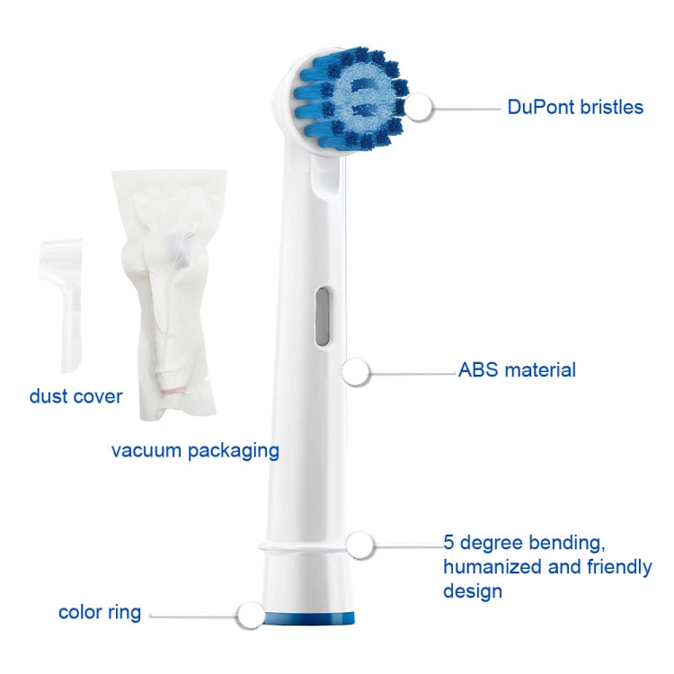 2 PCS For Oral-B Full Range of Electric Toothbrush Replacement Heads(Precision Cleaning) - Replacement Brush Heads by PMC Jewellery | Online Shopping South Africa | PMC Jewellery