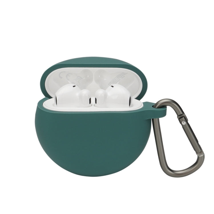 Silicone Bluetooth Earphone Cover For Huawei FreeBuds 4E(Pine Green) - Huawei Earphone Case by PMC TechLife | Online Shopping South Africa | PMC TechLife