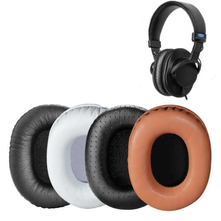 2 PCS Headset Sponge Earmuffs For SONY MDR-7506 / V6 / 900ST, Color: Brown Bright - Earmuff & Pad by PMC TechLife | Online Shopping South Africa | PMC TechLife