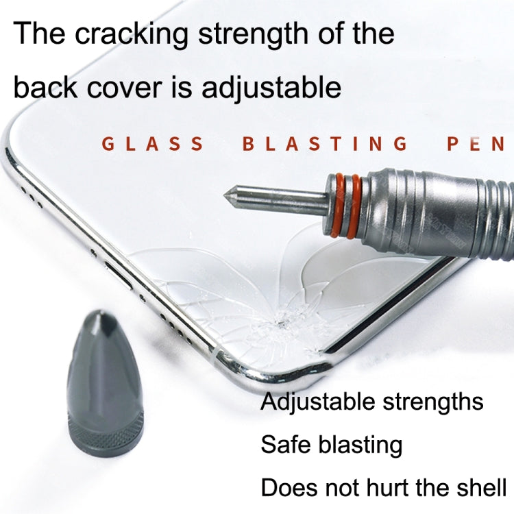 MaYuan Protect Glass Back Cover Broken Screen Pen Phone Glass Blasting Pen(Black) - free shipping - PMC TechLife - Order now!