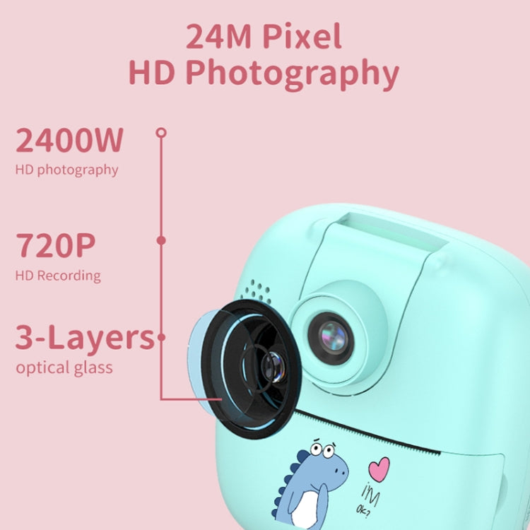 A18 HD Printable Cartoon Kids Digital Camera with Rotating Lens, Spec: Blue - free shipping - PMC TechLife - Order now!