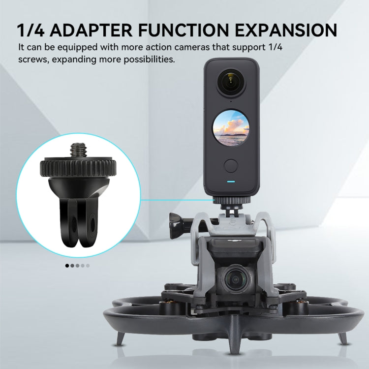 For DJI Avata / Action 2/Gopro Hero11 Black RCSTQ Extension Holder With 1/4 Screw -  by RCSTQ | Online Shopping South Africa | PMC Jewellery