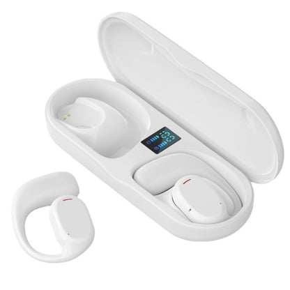 JS270 Wireless Bluetooth Headset Hanging Ear Business Sports Earphone(White) - Bluetooth Earphone by PMC Jewellery | Online Shopping South Africa | PMC Jewellery