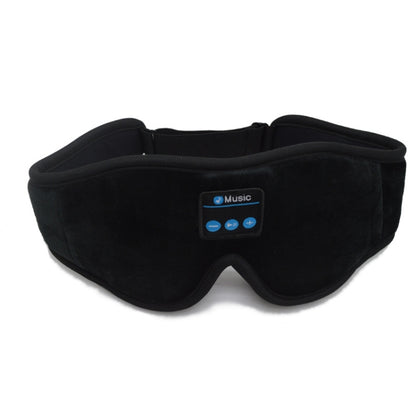 Bluetooth5.0 Sleep Eye Mask 3D Wireless Music Sleep Headphones(Black) - Eye Masks by PMC Jewellery | Online Shopping South Africa | PMC Jewellery