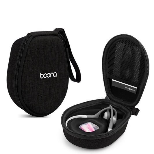 For Aftershokz AS660/AS650 Baona BN-F035 Earphone Anti-pressure and Shock-proof Storage Bag(Black) - Protective Case by Baona | Online Shopping South Africa | PMC Jewellery