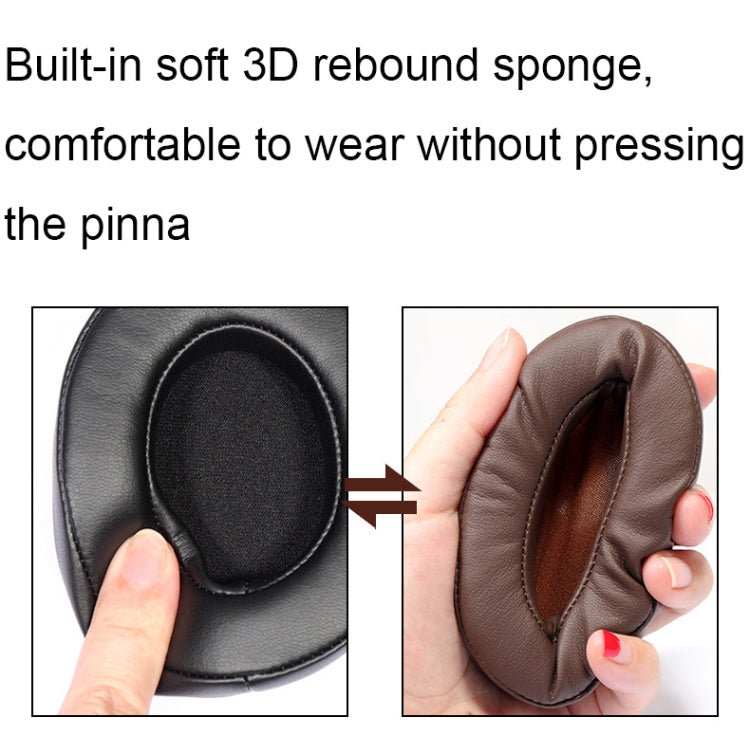 For Edifier W855BT 1pair Headset Soft and Breathable Sponge Cover, Color: Black Protein - Earmuff & Pad by PMC TechLife | Online Shopping South Africa | PMC TechLife