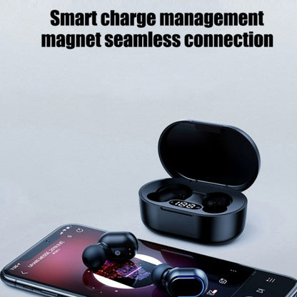 E7s Digital Sports Waterproof TWS Bluetooth 5.0 In-Ear Headphones(Pink) - TWS Earphone by PMC Jewellery | Online Shopping South Africa | PMC Jewellery
