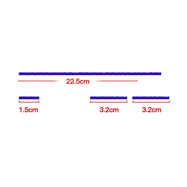 For Dyson V6 4pcs Soft Plush Strips Vacuum Cleaner Replacement Parts - Dyson Accessories by PMC Jewellery | Online Shopping South Africa | PMC Jewellery