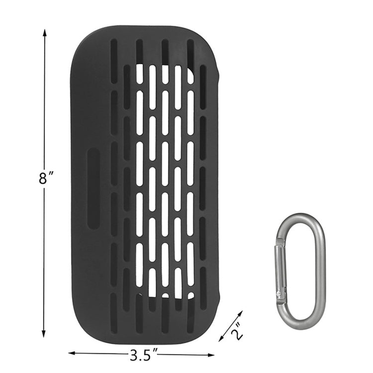 EBSC2131 For Bose Soundlink Flex Bluetooth Speaker Dustproof Silicone Protective Cover(Black) - Protective Case by PMC TechLife | Online Shopping South Africa | PMC TechLife