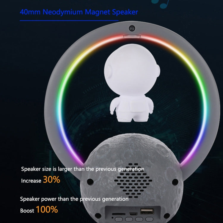 Y-598 Suspended Astronaut Bluetooth Speaker RGB Light Subwoofer Ornament,Spec: 598A Golden - Desktop Speaker by PMC TechLife | Online Shopping South Africa | PMC TechLife