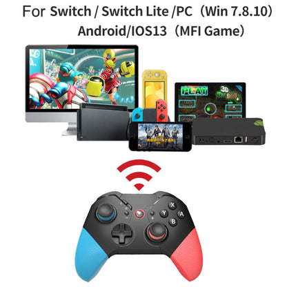 For Nintendo Switch / Switch Lite HS-SW531 Programmable Game Bluetooth Wireless Handle(Black) - Gamepads by PMC Jewellery | Online Shopping South Africa | PMC Jewellery