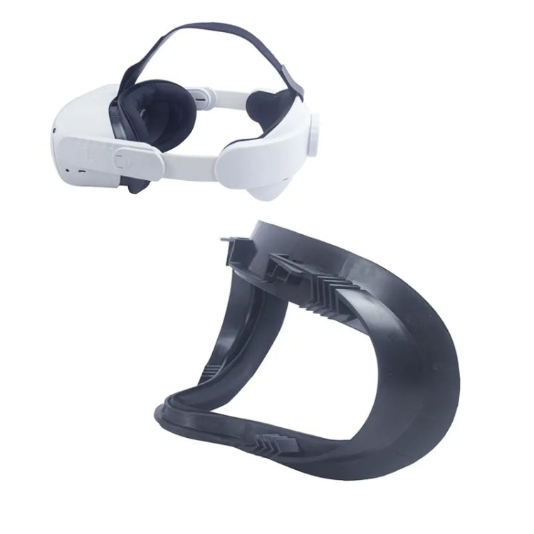 For Oculus Quest 2 VR Headset Anti-sweat Eye Mask VR Facial Interface Bracket Cover(Black) - VR Accessories by PMC TechLife | Online Shopping South Africa | PMC TechLife