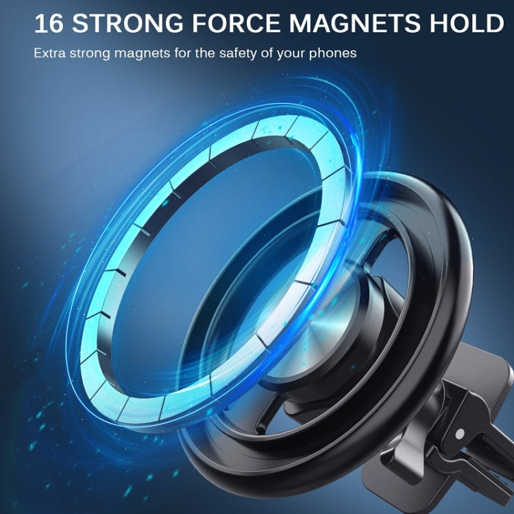 153A Magsafe Car Air Outlet Mobile Phone Magnetic Suction Bracket - Car Holders by PMC TechLife | Online Shopping South Africa | PMC TechLife