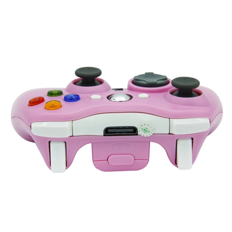 For Microsoft Xbox 360 / PC XB13 Dual Vibration Wireless 2.4G Gamepad With Receiver(Pink) - Gamepad by PMC Jewellery | Online Shopping South Africa | PMC Jewellery