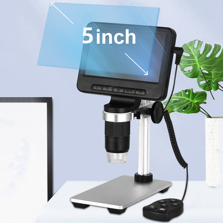 500X/1000X 5-Inch Screen WIFI HD 2 Million Pixel Maintenance Electron Microscope, Specification: MS2 with Z06 - Digital Microscope by PMC Jewellery | Online Shopping South Africa | PMC Jewellery | Buy Now Pay Later Mobicred