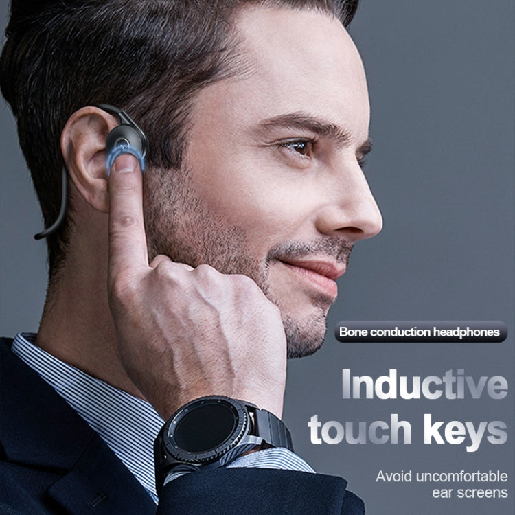 M1 Stereo Sound Running Sports Bone Conduction Bluetooth Earphones With Microphone(Red) - Neck-mounted Earphone by PMC TechLife | Online Shopping South Africa | PMC TechLife