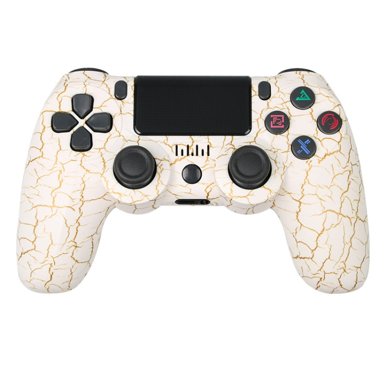 For PS4 Wireless Bluetooth Game Controller With Light Strip Dual Vibration Game Handle(Burst) - Gamepads by PMC TechLife | Online Shopping South Africa | PMC TechLife