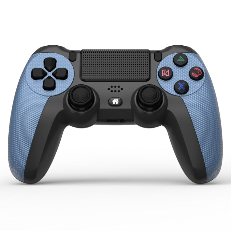 KM048 For PS4 Bluetooth Wireless Gamepad Controller 4.0 With Light Bar(Mountain Blue) - Gamepads by PMC Jewellery | Online Shopping South Africa | PMC Jewellery