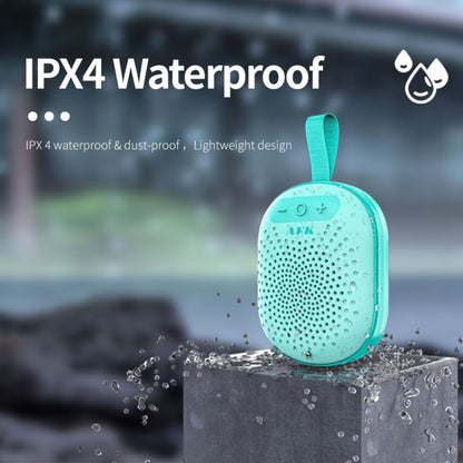 AFK BT-513 TWS Mini Portable RGB Light Bluetooth Speaker 3D Sound Effect Waterproof Bluetooth Audio(Green) - Mini Speaker by AFK | Online Shopping South Africa | PMC Jewellery