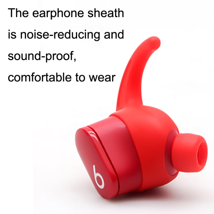 For Beats Studio Buds 2pairs Wireless Bluetooth Earphone Silicone Non-slip Ear Caps(Red) - Anti-dust & Ear Caps by PMC Jewellery | Online Shopping South Africa | PMC Jewellery