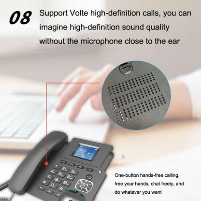 P03 4G+VOIP Dual Mode Wireless Fixed Line SIP Network Phone IP Enterprise Office Phone Wireless Landline - Smart Rings / Smart Telephones by PMC Jewellery | Online Shopping South Africa | PMC Jewellery