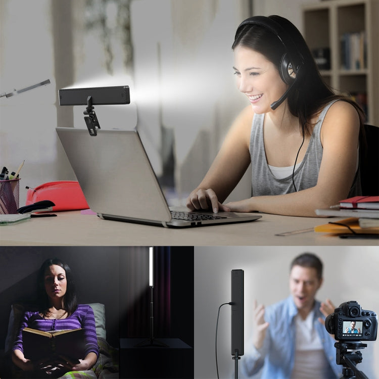 APEXEL APL-FL06 Portable Square Strip Live Video Conferencing Fill Light - Selfie Light by APEXEL | Online Shopping South Africa | PMC Jewellery