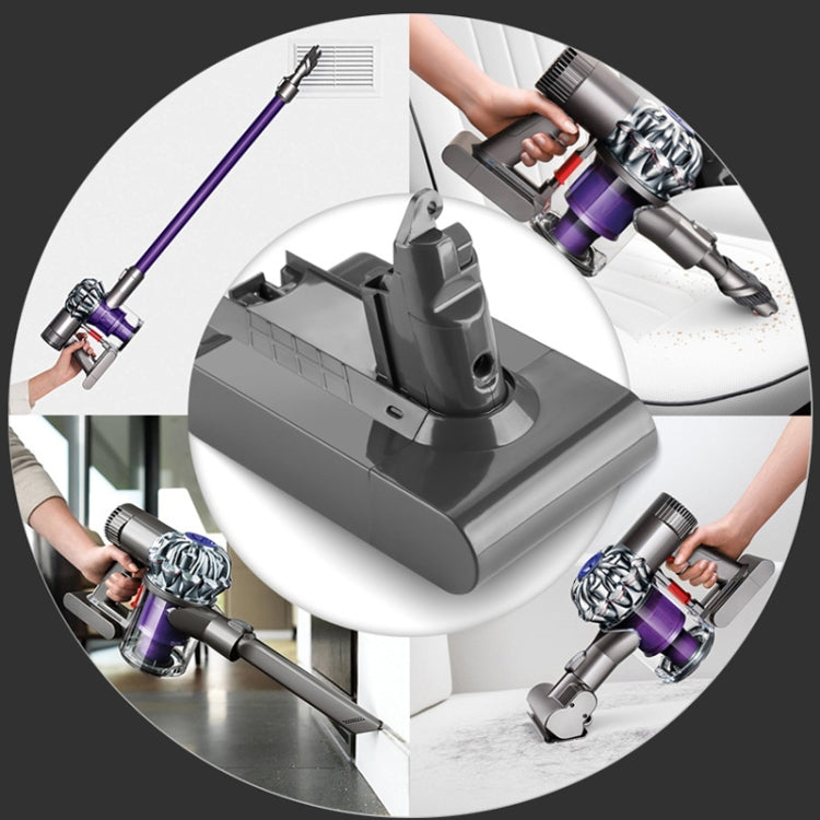 For Dyson V7 Series Battery 21.6V Vacuum Cleaner Accessories Sweeping Machine Battery Spare Power, Capacity: 3500mAh - Dyson Accessories by PMC Jewellery | Online Shopping South Africa | PMC Jewellery