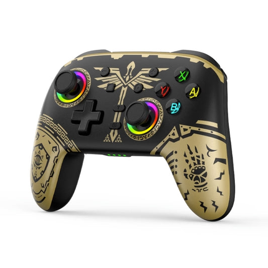 Wireless Bluetooth Somatosensory Vibration Gamepad for Nintendo Switch/Switch PRO, Color: Black Gold - Gamepads by PMC Jewellery | Online Shopping South Africa | PMC Jewellery