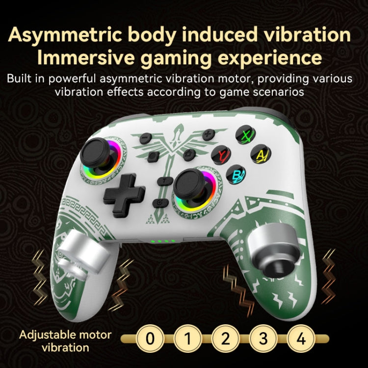 Wireless Bluetooth Somatosensory Vibration Gamepad for Nintendo Switch/Switch PRO, Color: Black Gold - Gamepads by PMC Jewellery | Online Shopping South Africa | PMC Jewellery