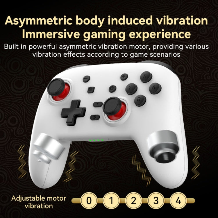 Wireless Bluetooth Somatosensory Vibration Gamepad For Nintendo Switch/Switch PRO(S07 White) - Gamepads by PMC Jewellery | Online Shopping South Africa | PMC Jewellery