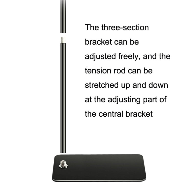 175cm Mobile Phone Tablet Live Broadcast Bedside Lifting Bracket Cantilever Floor Model (White) - Lazy Bracket by PMC TechLife | Online Shopping South Africa | PMC TechLife