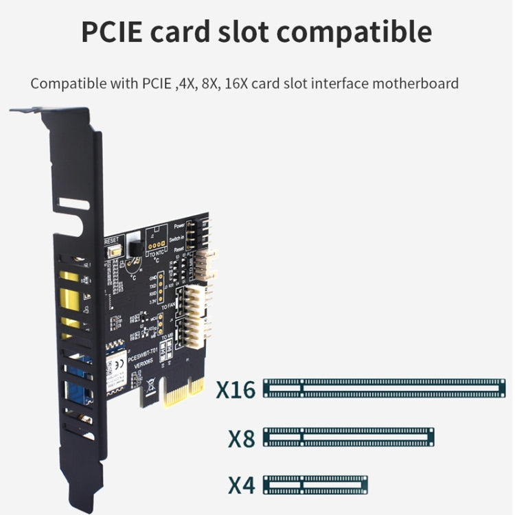 2.4G WIFI Computer Remote Boot Card Remote Control Wireless Switch Module Work With Google Home Tmall Elf - Add-on Cards by PMC Jewellery | Online Shopping South Africa | PMC Jewellery