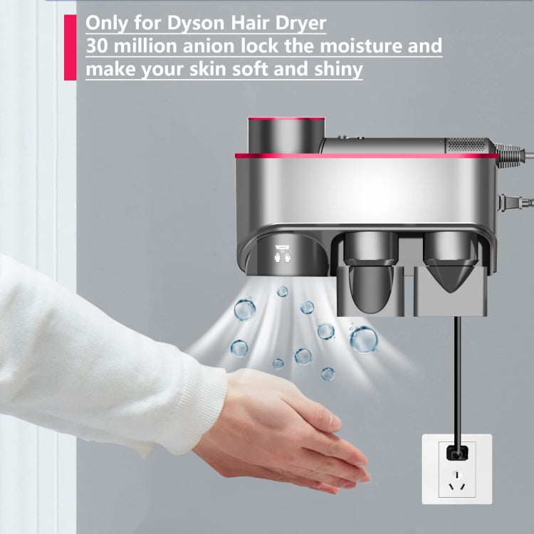 For Dyson Hair Dryer Bracket Storage Rack Wall Mounted Organizer Holders Ordinary Elegant Bronze - Hair Dryers & Accessories by PMC Jewellery | Online Shopping South Africa | PMC Jewellery