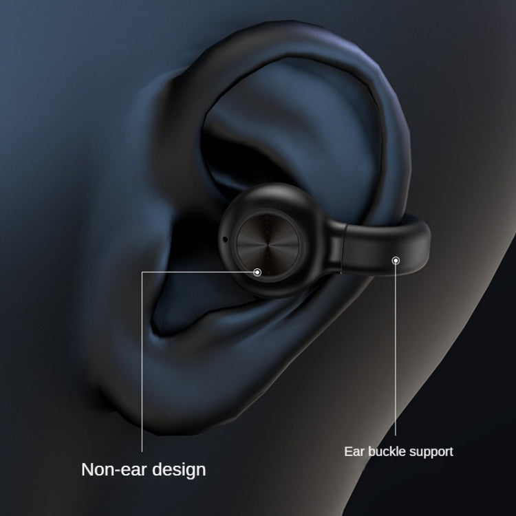 Z28 Wireless Ear Clip Type Single-Ear Bluetooth 5.3 Earphone(White Box Packag) - Bluetooth Earphone by PMC TechLife | Online Shopping South Africa | PMC TechLife