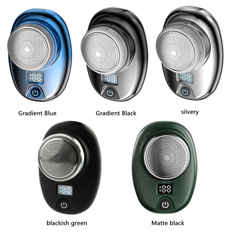 Portable Digital Razor Mini Washable Electric Shaver(Bright Silver) - free shipping - PMC TechLife - Order now!