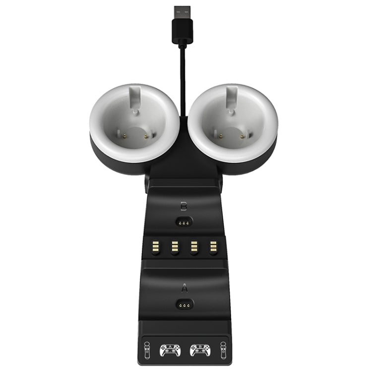 Iplay HBP-301 For PS5 / PS VR MOVE Controller Handle Dual Seat Charger 4 In 1 Charger(Black) - free shipping - PMC TechLife - Order now!