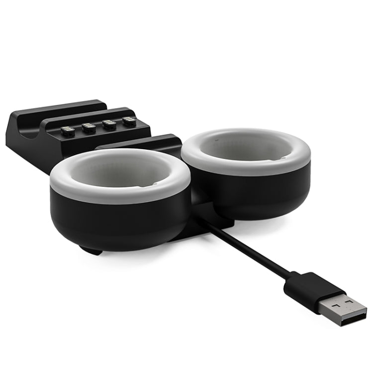 Iplay HBP-301 For PS5 / PS VR MOVE Controller Handle Dual Seat Charger 4 In 1 Charger(Black) - free shipping - PMC TechLife - Order now!