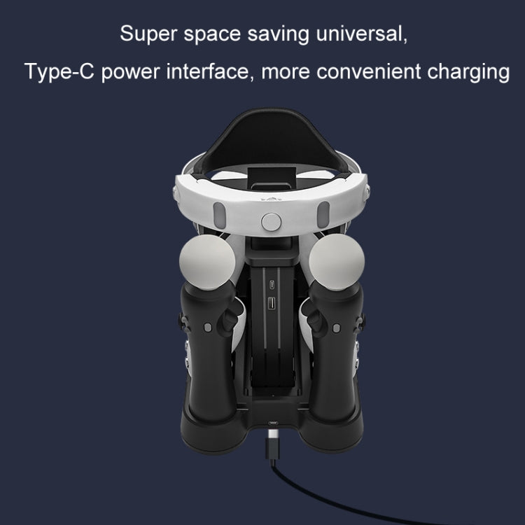 Iplay For PS5/Move/VR Multifunctional Storage Stand Charging Base(White) - free shipping - PMC TechLife - Order now!