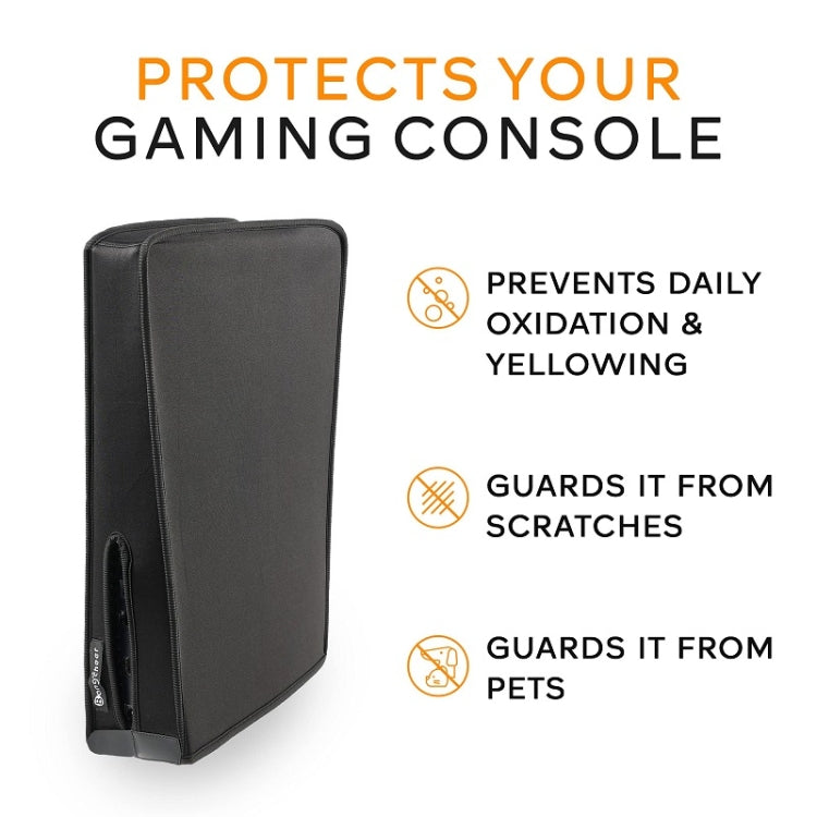 For PS5 Host Waterproof Dustproof Protective Cover Compatible With Digital Optical Drive Version - Cases by PMC TechLife | Online Shopping South Africa | PMC TechLife