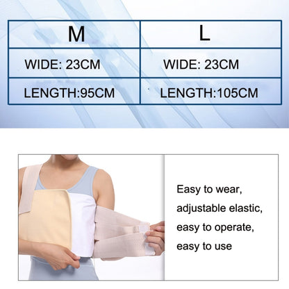 Right M Chest Compression Fixation Strap Breast Surgery Chest Strap(Beige) - Corrector by PMC Jewellery | Online Shopping South Africa | PMC Jewellery