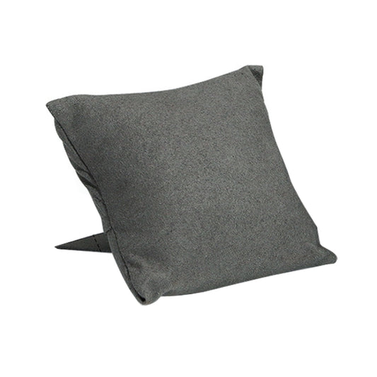 8.5x8.5cm Pillow Bag Gray Jewelry Display Microfiber Jewelry Props Display Rack - Jewelry Storages by PMC Jewellery | Online Shopping South Africa | PMC Jewellery